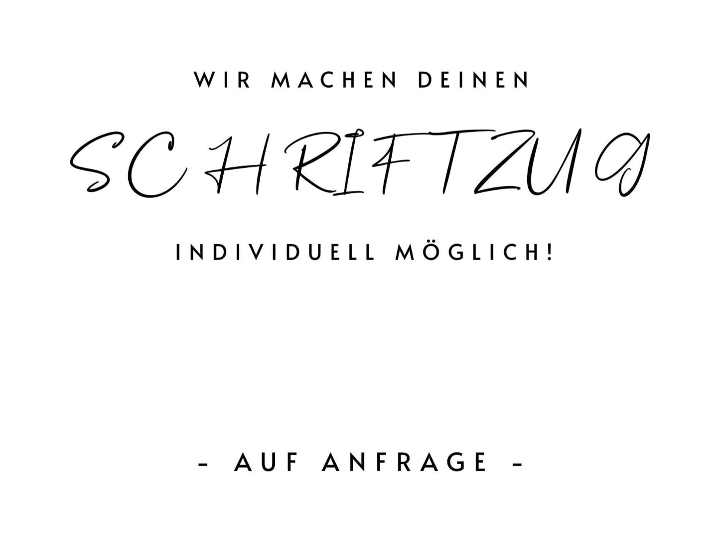 Personalisierter 3D-Schriftzug | Minimalistischer Schriftzug für Eingangsbereich & Flur | ohne Bohren | Geschenk Deko | ultraleicht + nachhaltig